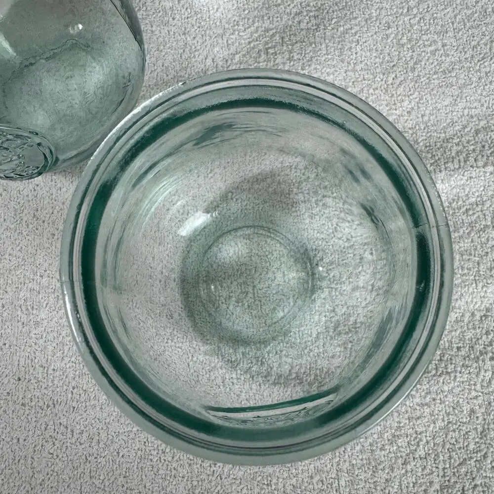 Spanish Recycled Stamped Glassware Collection Set Of 2 - Picture 4 of 9